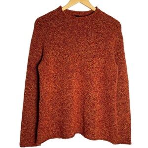 EUC Vintage Eileen Fisher Boucle Italian Yarn Wool Cashmere Sweater | Women’s XL